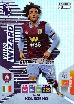 Cromo Luca Koleosho - English Premier League 2023-2024. Adrenalyn XL Plus
 - Topps