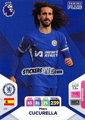 Sticker Marc Cucurella - English Premier League 2023-2024. Adrenalyn XL Plus
 n. 122 - Topps