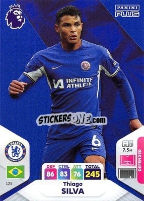 Sticker Thiago Silva - English Premier League 2023-2024. Adrenalyn XL Plus
 n. 125 - Topps