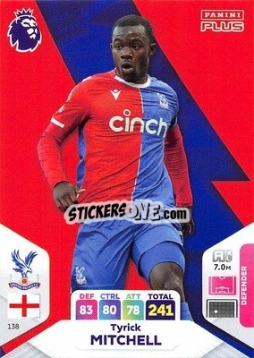 Figurina Tyrick Mitchell - English Premier League 2023-2024. Adrenalyn XL Plus
 - Topps