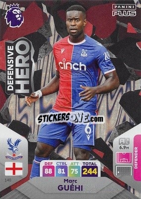 Sticker Marc Guéhi - English Premier League 2023-2024. Adrenalyn XL Plus
 n. 140 - Topps