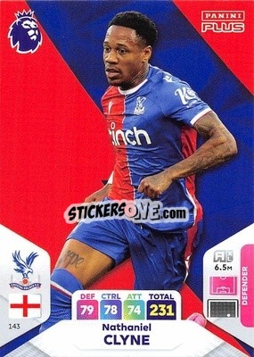 Cromo Nathaniel Clyde - English Premier League 2023-2024. Adrenalyn XL Plus
 n. 143 - Topps