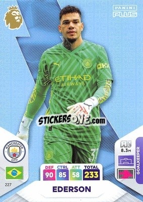 Sticker Ederson - English Premier League 2023-2024. Adrenalyn XL Plus
 - Topps