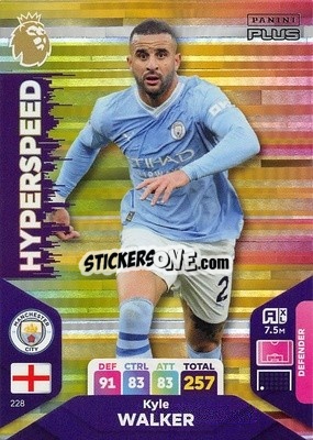 Sticker Kyle Walker - English Premier League 2023-2024. Adrenalyn XL Plus
 - Topps