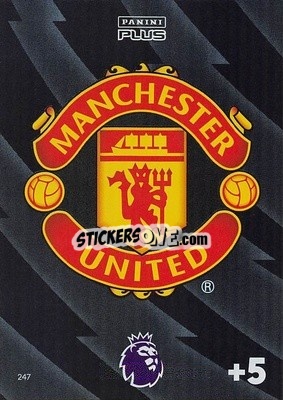 Sticker Manchester United - English Premier League 2023-2024. Adrenalyn XL Plus
 n. 247 - Topps