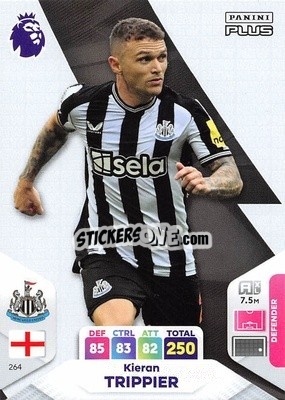 Sticker Kieran Trippier - English Premier League 2023-2024. Adrenalyn XL Plus
 n. 264 - Topps
