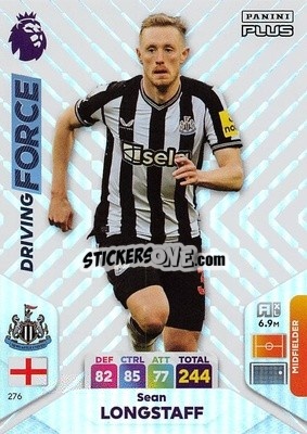 Sticker Sean Longstaff - English Premier League 2023-2024. Adrenalyn XL Plus
 - Topps