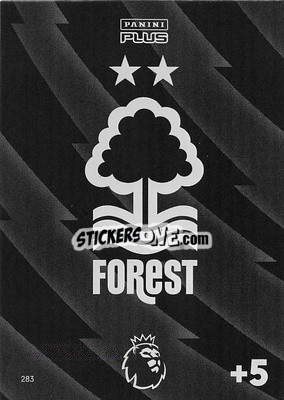 Sticker Nottingham Forest - English Premier League 2023-2024. Adrenalyn XL Plus
 - Topps