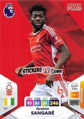 Cromo Ibrahim Sangaré - English Premier League 2023-2024. Adrenalyn XL Plus
 - Topps