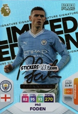 Cromo Phil Foden - English Premier League 2023-2024. Adrenalyn XL Plus
 - Topps