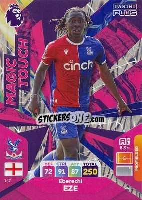 Sticker Eberechi Eze - English Premier League 2023-2024. Adrenalyn XL Plus
 - Topps