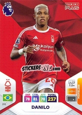 Cromo Danilo - English Premier League 2023-2024. Adrenalyn XL Plus
 - Topps