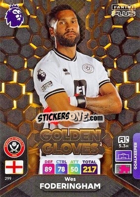 Cromo Wes Foderingham - English Premier League 2023-2024. Adrenalyn XL Plus
 - Topps