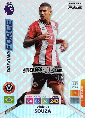 Sticker Vinicius Souza - English Premier League 2023-2024. Adrenalyn XL Plus
 - Topps