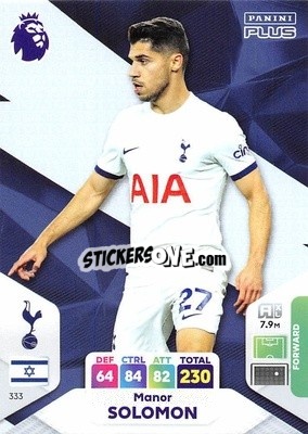 Sticker Manor Solomon - English Premier League 2023-2024. Adrenalyn XL Plus
 - Topps