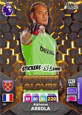Sticker Alphonse Areola - English Premier League 2023-2024. Adrenalyn XL Plus
 n. 335 - Topps
