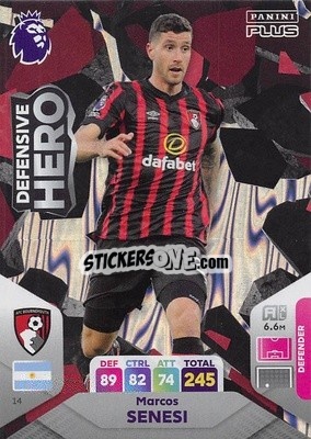 Sticker Marcos Sensei - English Premier League 2023-2024. Adrenalyn XL Plus
 - Topps