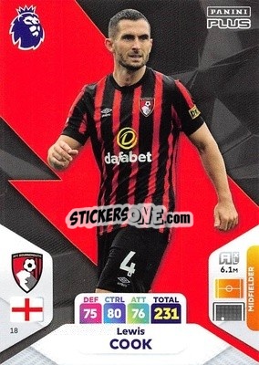 Sticker Lewis Cook - English Premier League 2023-2024. Adrenalyn XL Plus
 - Topps