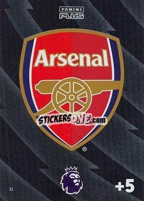Cromo Arsenal - English Premier League 2023-2024. Adrenalyn XL Plus
 - Topps