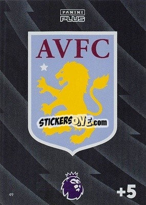 Sticker Aston Villa - English Premier League 2023-2024. Adrenalyn XL Plus
 - Topps