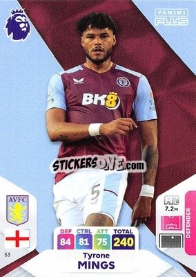 Sticker Tyrone Mings - English Premier League 2023-2024. Adrenalyn XL Plus
 - Topps