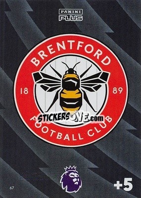 Sticker Brentford - English Premier League 2023-2024. Adrenalyn XL Plus
 - Topps