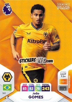 Sticker João Gomes - English Premier League 2023-2024. Adrenalyn XL Plus
 n. 363 - Topps