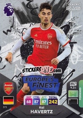 Sticker Kai Havertz - English Premier League 2023-2024. Adrenalyn XL Plus
 n. 373 - Topps