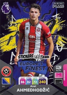 Sticker Anel Ahmedhodžić - English Premier League 2023-2024. Adrenalyn XL Plus
 n. 391 - Topps