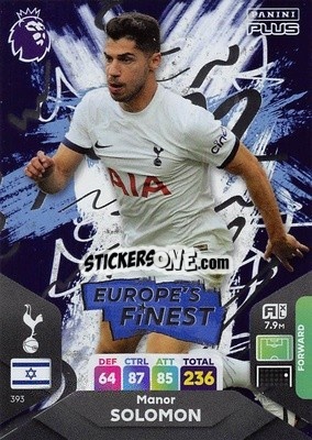 Sticker Manor Solomon - English Premier League 2023-2024. Adrenalyn XL Plus
 n. 393 - Topps