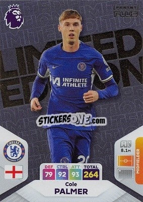 Sticker Cole Palmer - English Premier League 2023-2024. Adrenalyn XL Plus
 - Topps