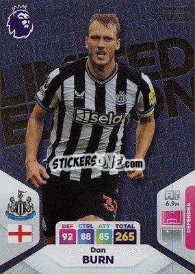 Sticker Dan Burn - English Premier League 2023-2024. Adrenalyn XL Plus
 - Topps