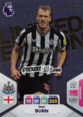 Figurina Dan Burn - English Premier League 2023-2024. Adrenalyn XL Plus
 - Topps