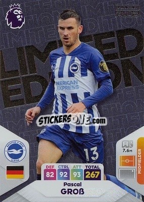 Sticker Pascal Groß - English Premier League 2023-2024. Adrenalyn XL Plus
 - Topps