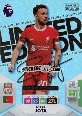 Sticker Diogo Jota - English Premier League 2023-2024. Adrenalyn XL Plus
 n. LEPS-DJ - Topps