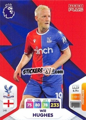 Sticker Will Hughes - English Premier League 2023-2024. Adrenalyn XL Plus
 n. 148 - Topps
