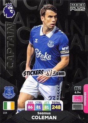 Sticker Seamus Coleman - English Premier League 2023-2024. Adrenalyn XL Plus
 n. 154 - Topps