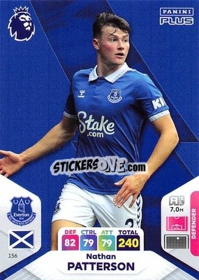 Sticker Nathan Patterson - English Premier League 2023-2024. Adrenalyn XL Plus
 n. 156 - Topps