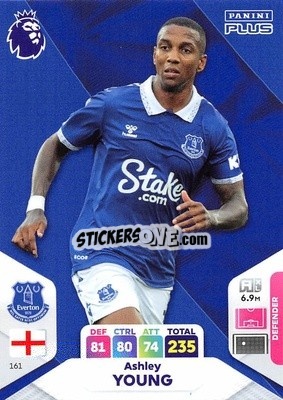 Sticker Ashley Young - English Premier League 2023-2024. Adrenalyn XL Plus
 n. 161 - Topps