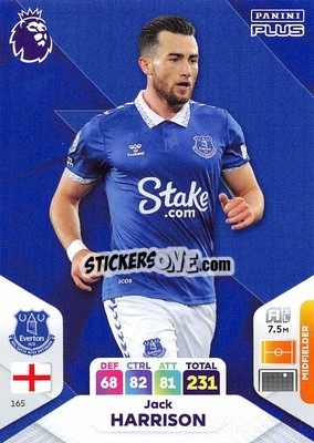Sticker Jack Harrison - English Premier League 2023-2024. Adrenalyn XL Plus
 n. 165 - Topps