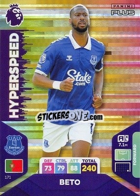 Sticker Beto - English Premier League 2023-2024. Adrenalyn XL Plus
 n. 171 - Topps