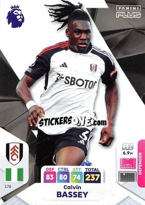 Sticker Calvin Bassey - English Premier League 2023-2024. Adrenalyn XL Plus
 - Topps