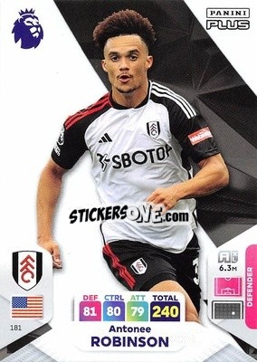 Sticker Antonee Robinson - English Premier League 2023-2024. Adrenalyn XL Plus
 - Topps