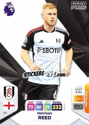 Sticker Harrison Reed - English Premier League 2023-2024. Adrenalyn XL Plus
 n. 182 - Topps