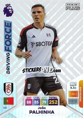 Sticker João Palhinha - English Premier League 2023-2024. Adrenalyn XL Plus
 - Topps