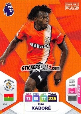 Sticker Issa Kaboré - English Premier League 2023-2024. Adrenalyn XL Plus
 n. 212 - Topps