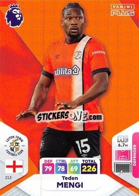 Sticker Teden Mengi - English Premier League 2023-2024. Adrenalyn XL Plus
 n. 213 - Topps