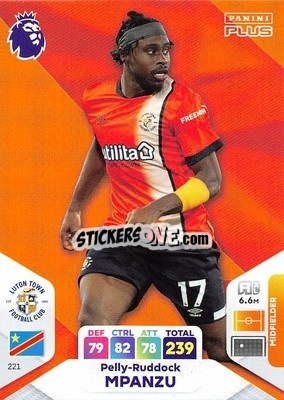 Sticker Pelly-Ruddock Mpanzu - English Premier League 2023-2024. Adrenalyn XL Plus
 - Topps