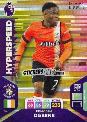 Sticker Chiedozie Ogbene - English Premier League 2023-2024. Adrenalyn XL Plus
 - Topps