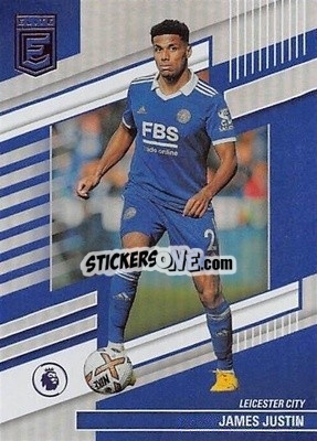 Sticker James Justin - Donruss Elite Premier League 2022-2023
 n. 104 - Panini